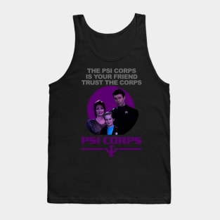 The Psi Corp is your Friend - Trust the Psi Corps Tank Top